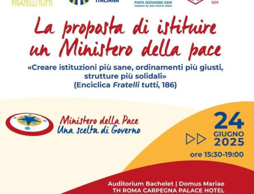 La proposta di un “Ministero della Pace”