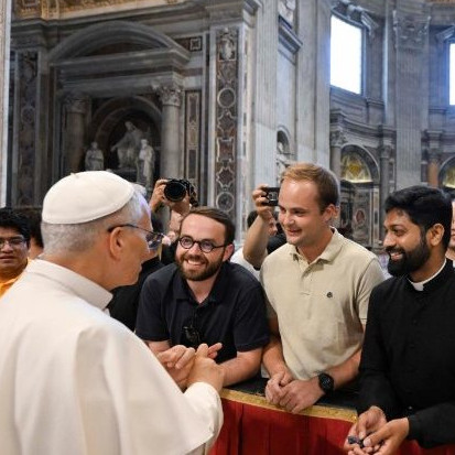 Il Papa ai seminaristi: “Fate della vostra vita un dono di amore”