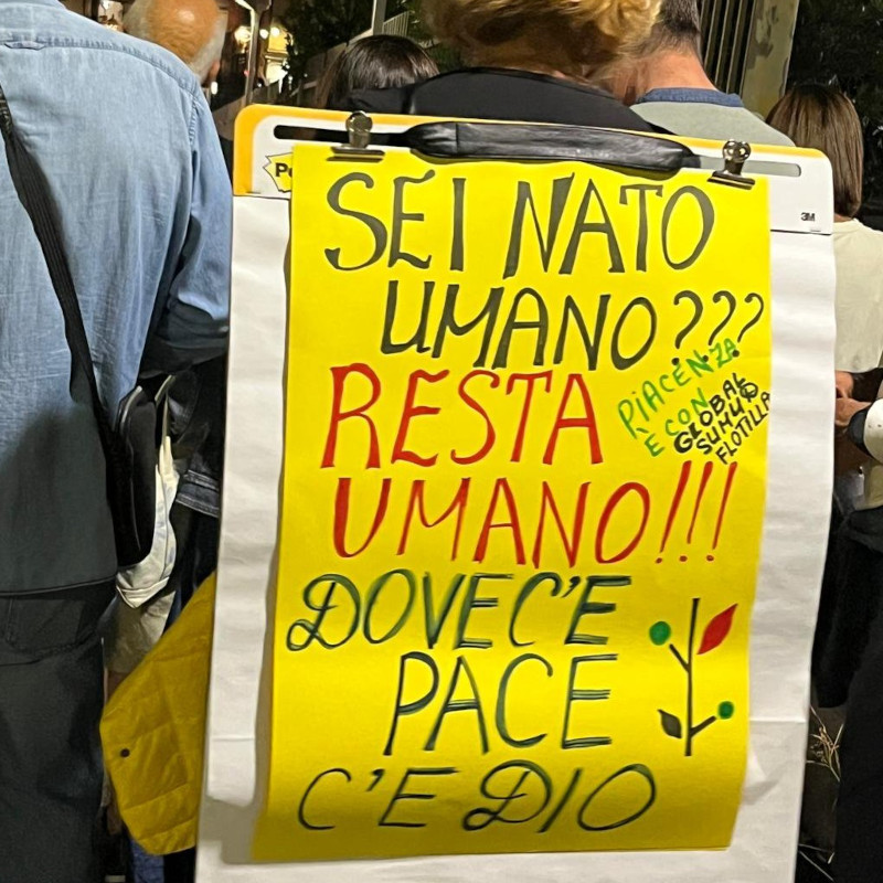 Genova per Gaza | “Insieme, credenti nella persona umana”