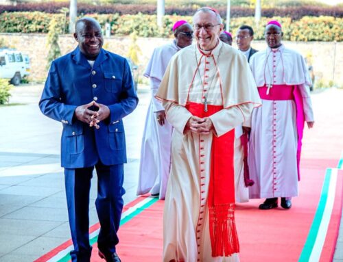 Parolin in Burundi | Le opere di misericordia delle suore e dei vescovi