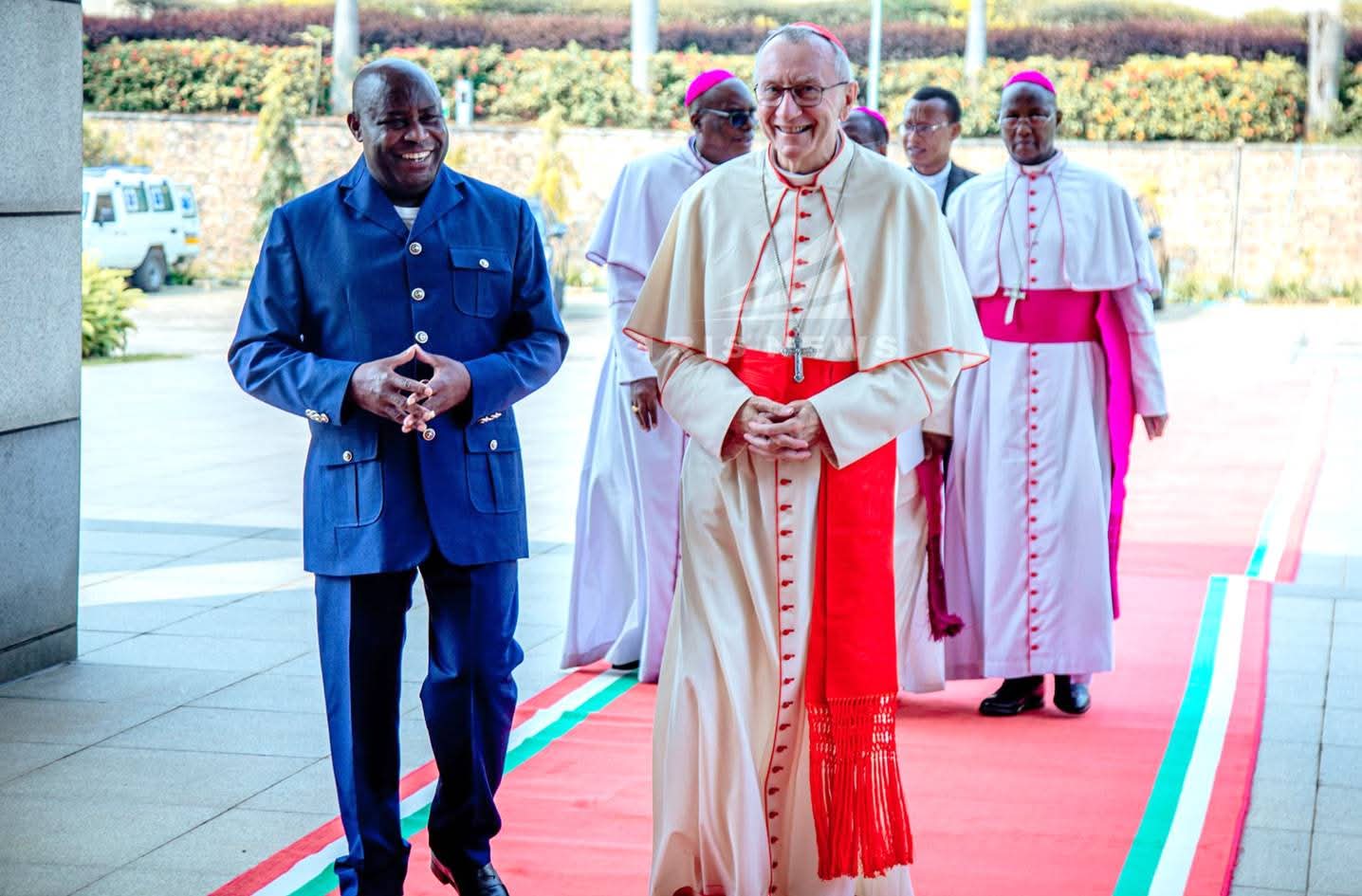 Parolin in Burundi | Le opere di misericordia delle suore e dei vescovi