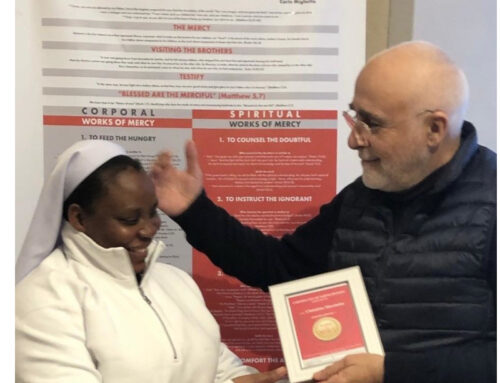 Il cuore di spazio + spadoni nella Giornata Missionaria Mondiale