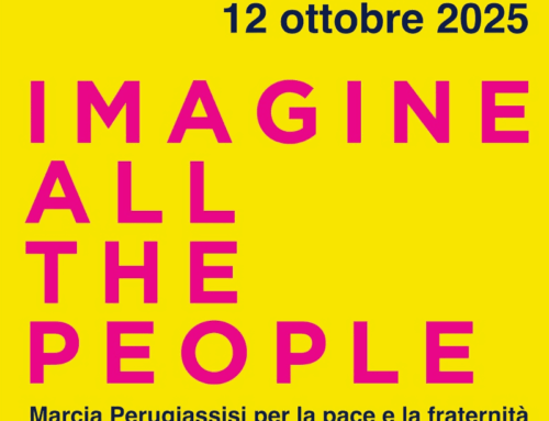 “Immagina tutte le persone vivere insieme in pace”