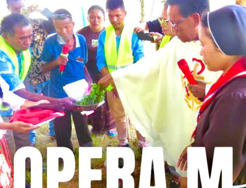 Timor Leste | La prima pietra della Casa di Opera M a Timor Leste