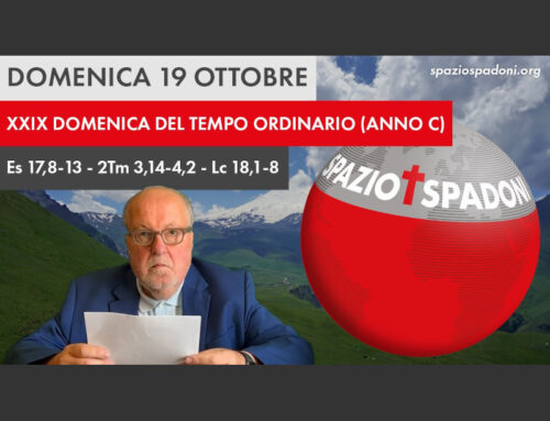 Domenica XXIX del tempo ordinario – Anno C