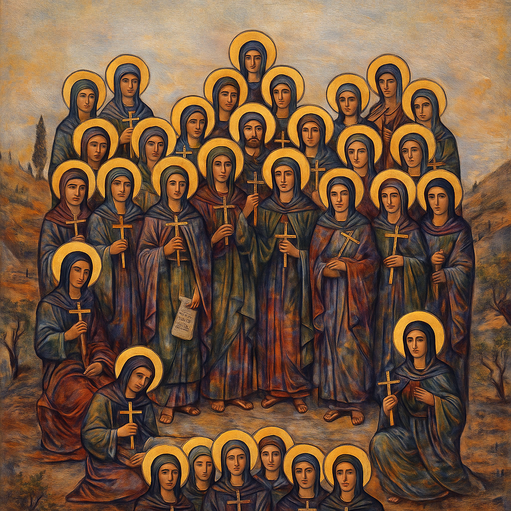 Sante Quaranta Donne Martiri di Eraclea con Annone diacono