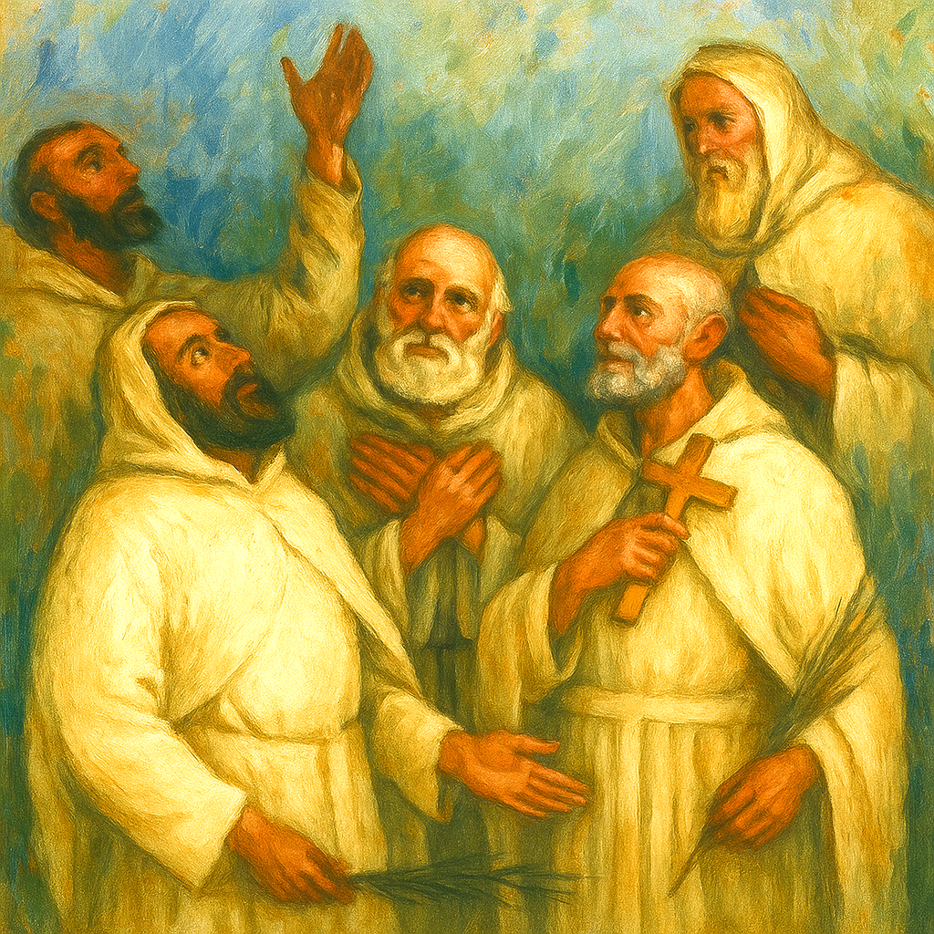 Santi Benedetto, Giovanni, Matteo, Isacco e Cristiano