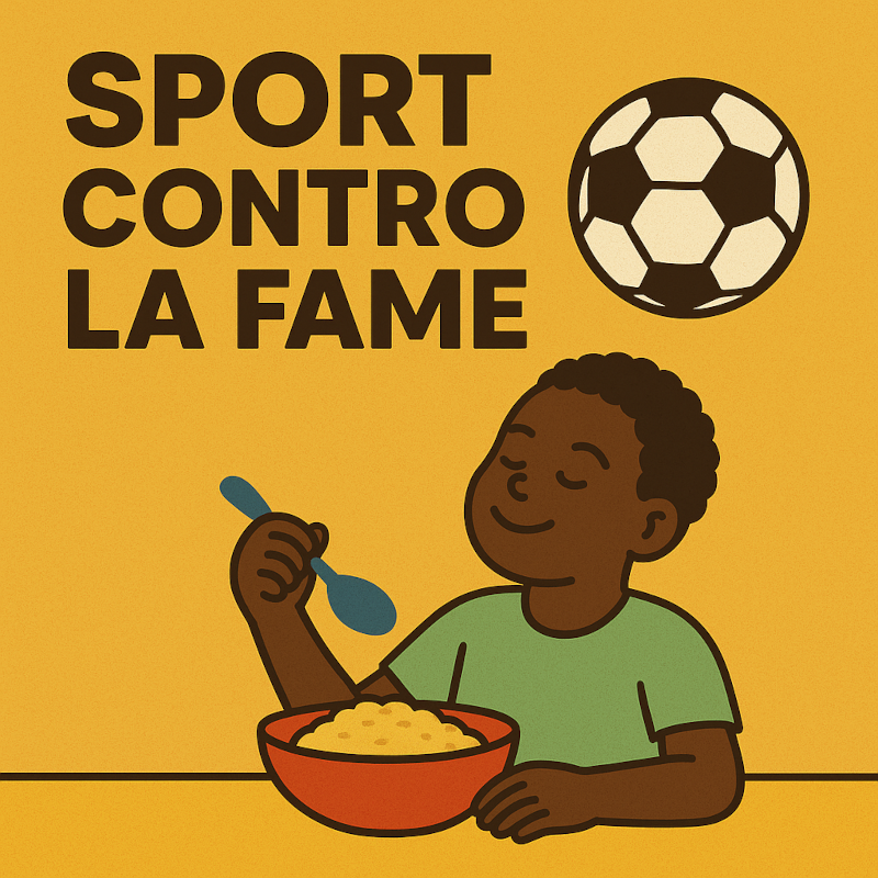 Lo sport per “dar da mangiare agli affamati”