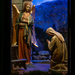 Una grande gioia-Presepe2-Annunciazione-Paolo-Casanova