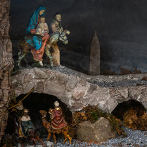 Una grande gioia-Presepe-6_Fuga-in-Egitto_PaoloCasanova
