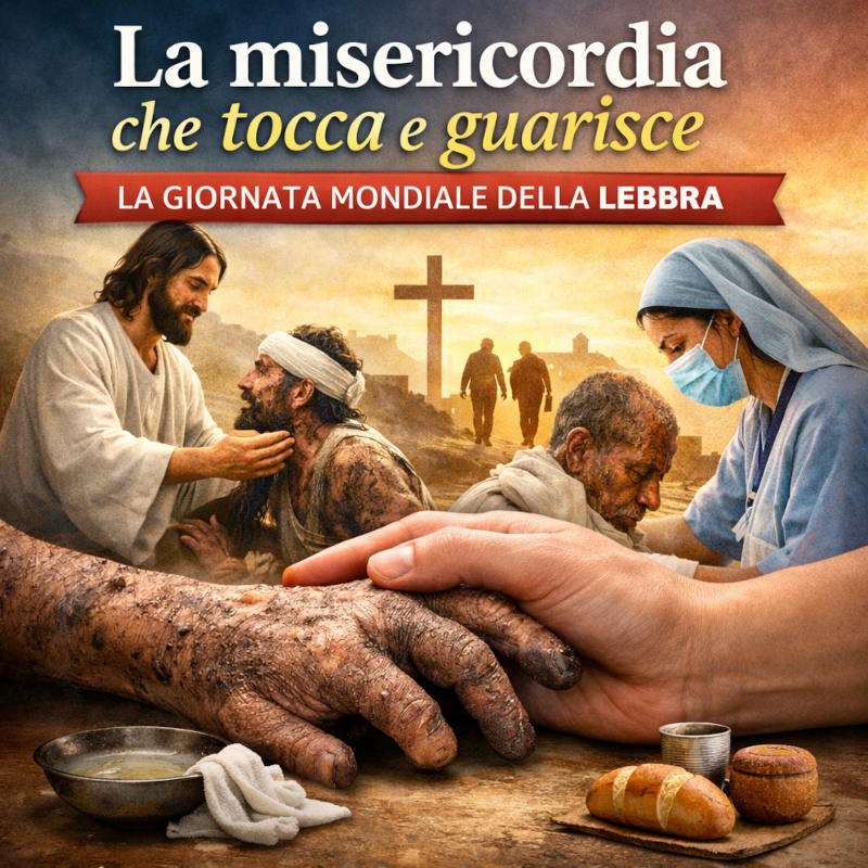 La misericordia che tocca e guarisce: la Giornata Mondiale della Lebbra