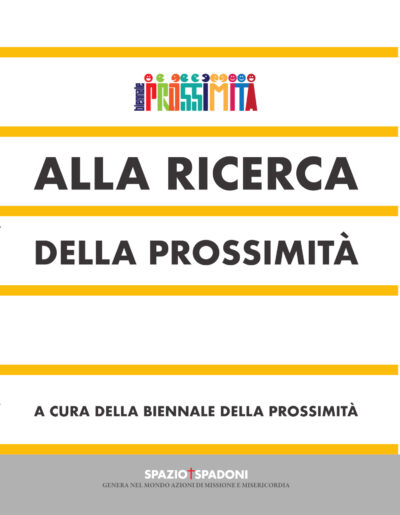 alla ricerca della prossimità copertina alla ricerca della prossimità copertina