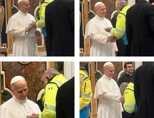 Il Papa alle Misericordie d’Italia: “siate sempre messaggeri di speranza, di carità e di pace”