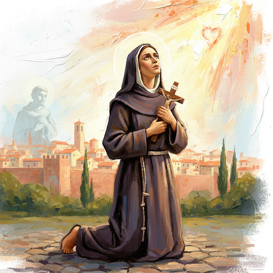 Santa Margherita da Cortona-santa della misericordia