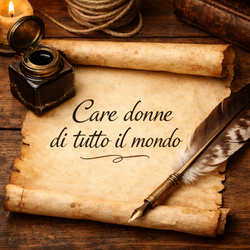 “Care donne di tutto il mondo, custodi di vita e di misericordia…”