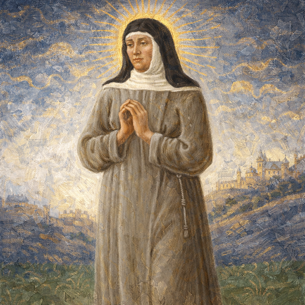 Santa Caterina da Bologna-santa della misericordia