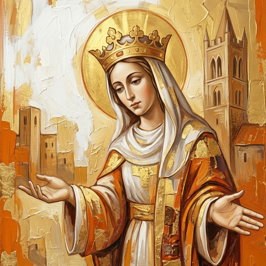 Santa Matilde di Germania-santa della misericordia