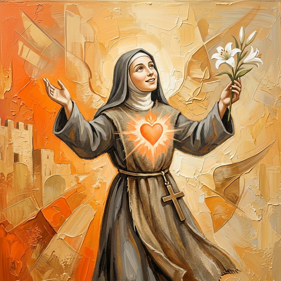 Santa Rosa da Viterbo-santa della misericordia