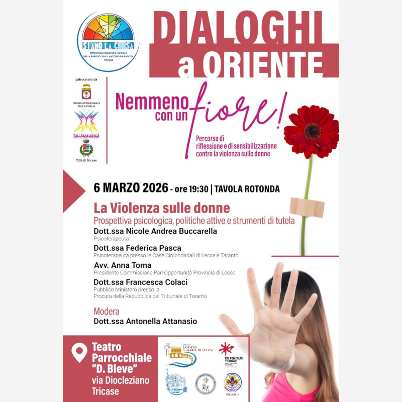 Nemmeno con un fiore: Il coraggio di spezzare il silenzio