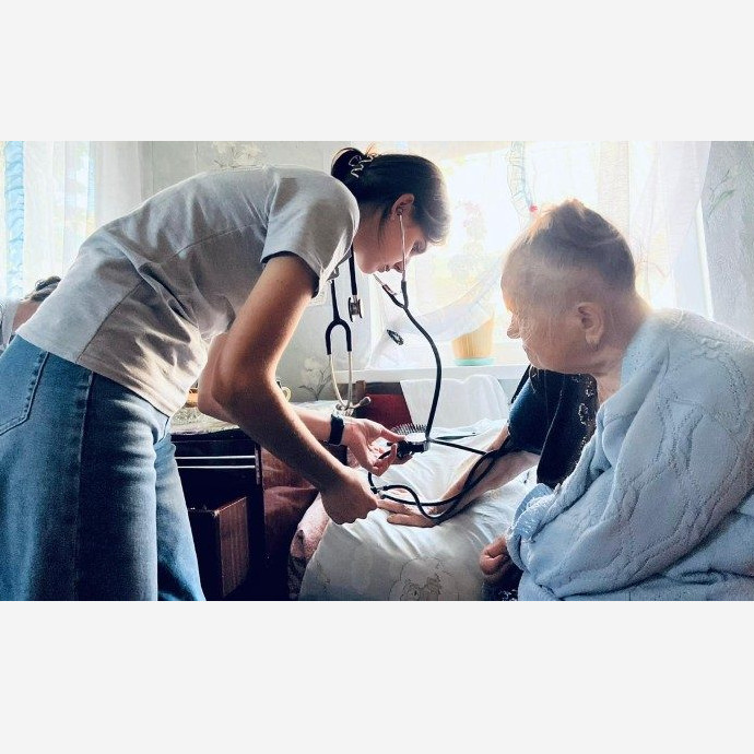 Ucraina | Visitare i malati: la misericordia che resiste alla guerra