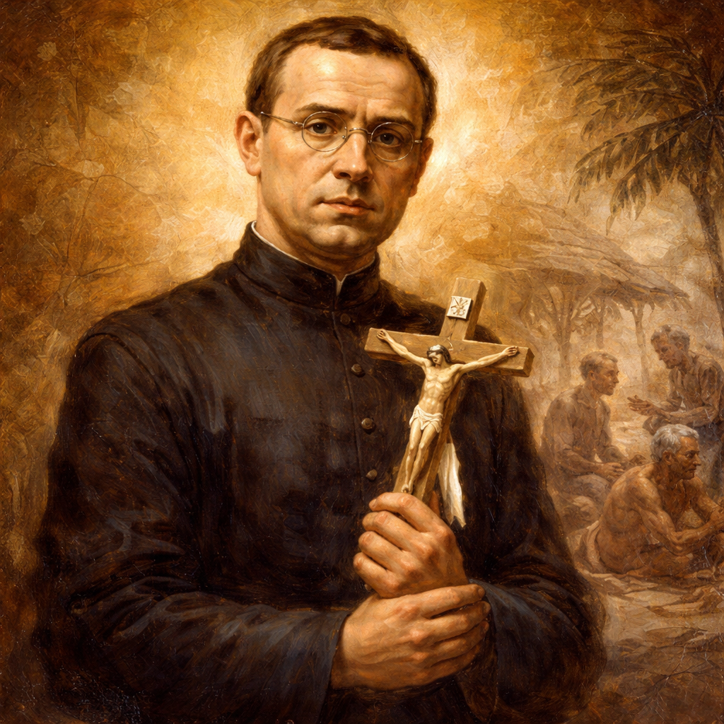 San Damiano de Veuster-santo della misericordia