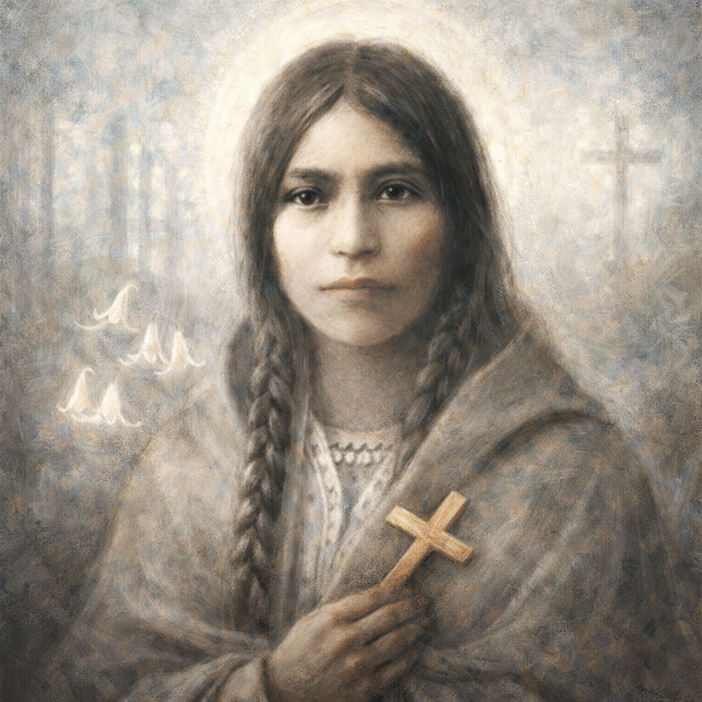 Santa Caterina Tekakwitha-santa della misericordia