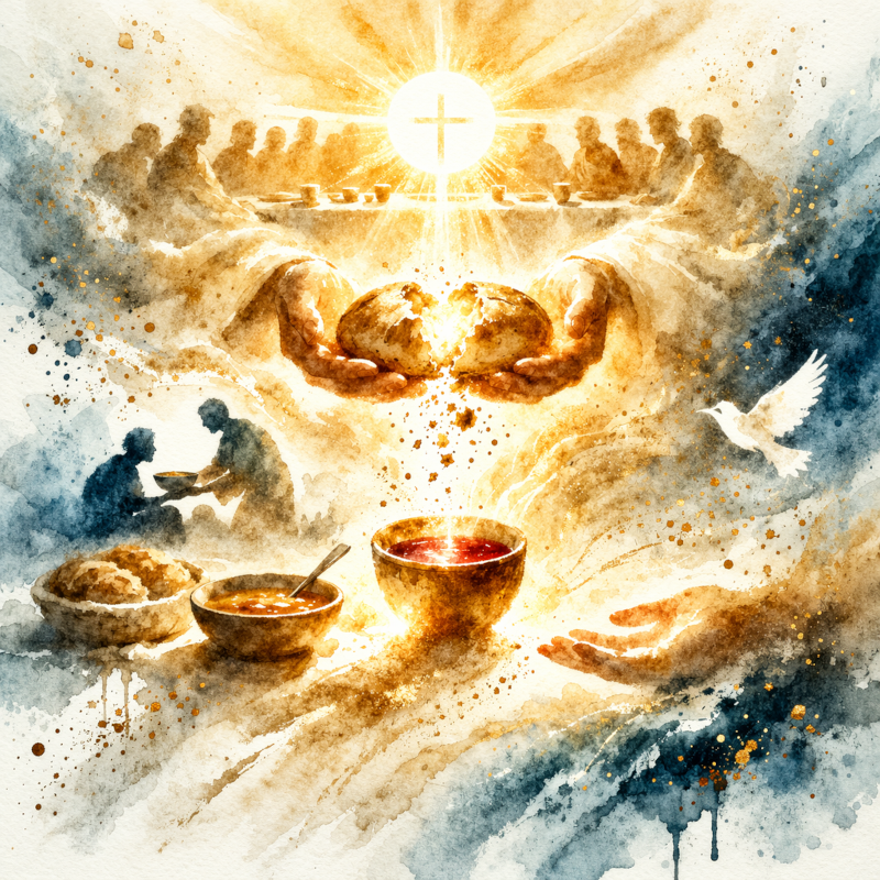 Giovedì Santo, il pane spezzato che nutre il mondo