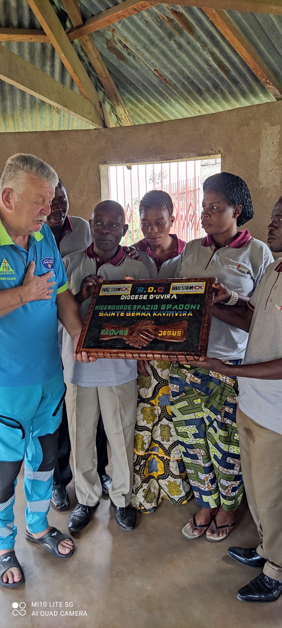 2022 novembre Congo Kavimvira suor Jacqueline riunione volontari spazio spadoni