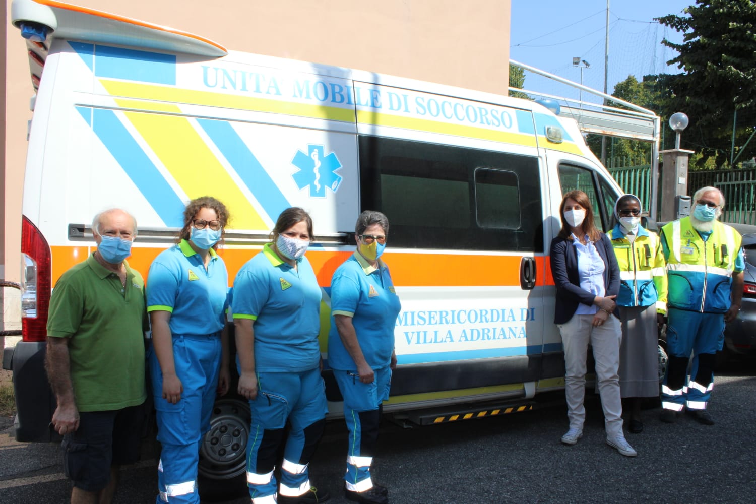 2020 settembre hic sum 2 italia sr beatrice villa adriana inizio formazione spazio spadoni inizio 47