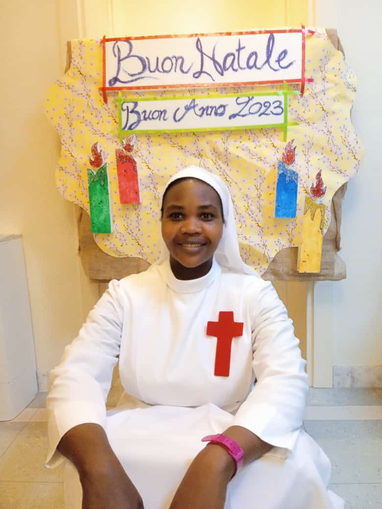 2022 dicembre hicsum 12 suor marielouise italia viareggio lucca barbantini camilliane natale misericordia spazio spadoni