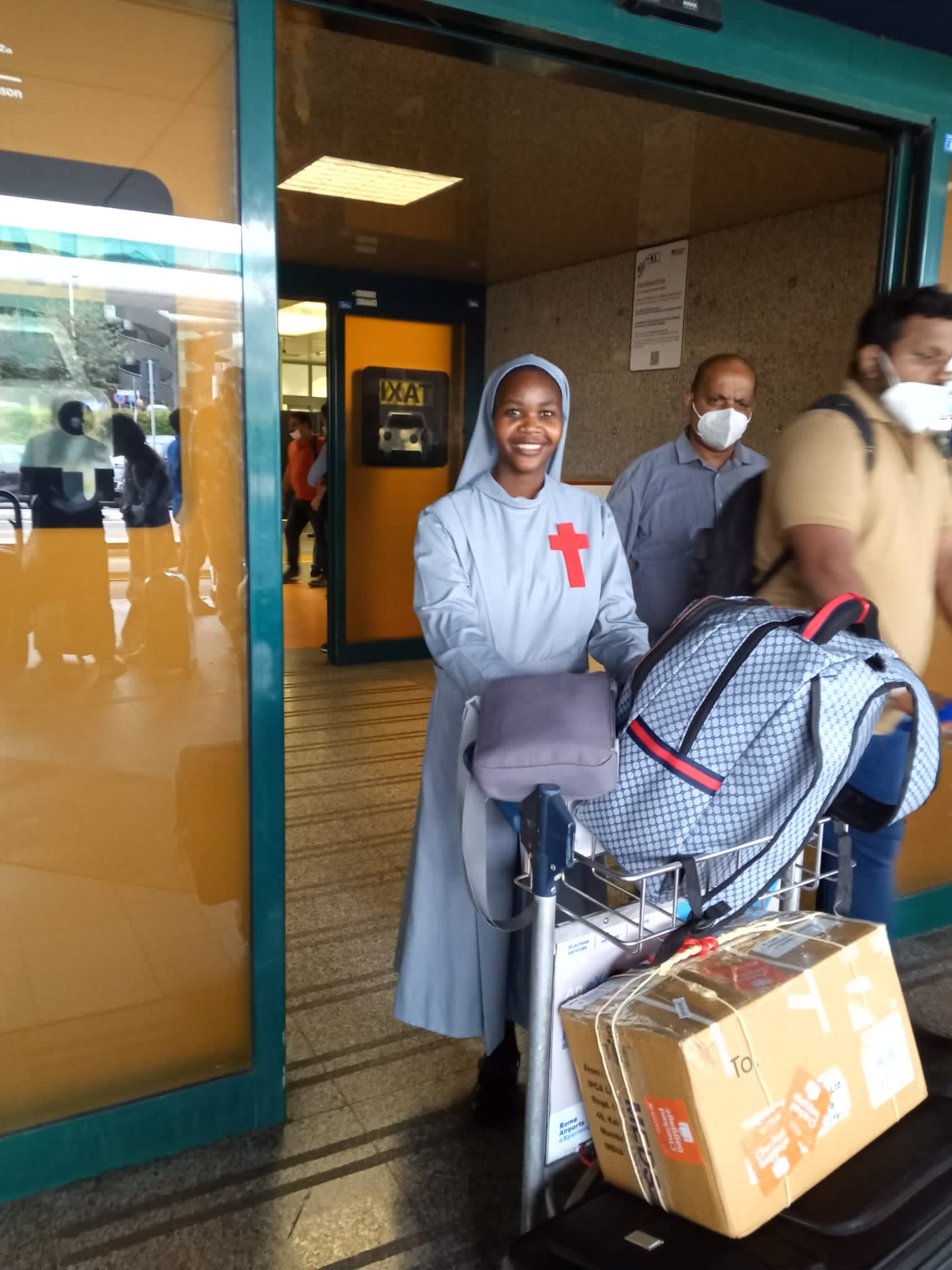 2022 maggio hicsum 12 suor marielouise italia roma barbantini camilliane ministre infermi arrivo suora misericordia viareggio spazio spadoni 3 1