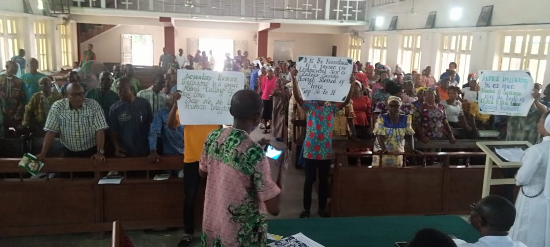 2022 marzo hic sum 4 nigeria uyo suor ernestina ancelle santo bambino gesu misericordia massa opere spazio spadoni celebrazione 6
