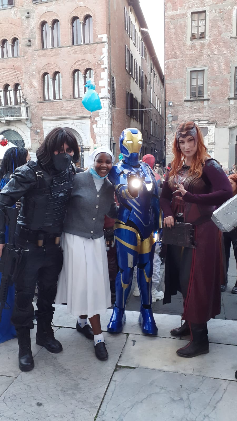 2022 novembre hicsum 12 suor marielouise italia lucca barbantini camilliane ministre infermicomics games cosplay evangelizzazione strada spazio spadoni 6