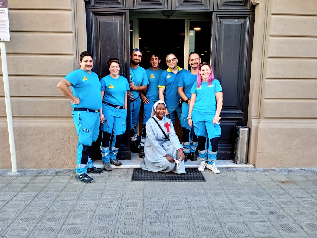 2022 settembre hicsum 12 suor marielouise lucca barbantini ministre infermi formazione misericordia viareggio convivialita spazio spadoni 2