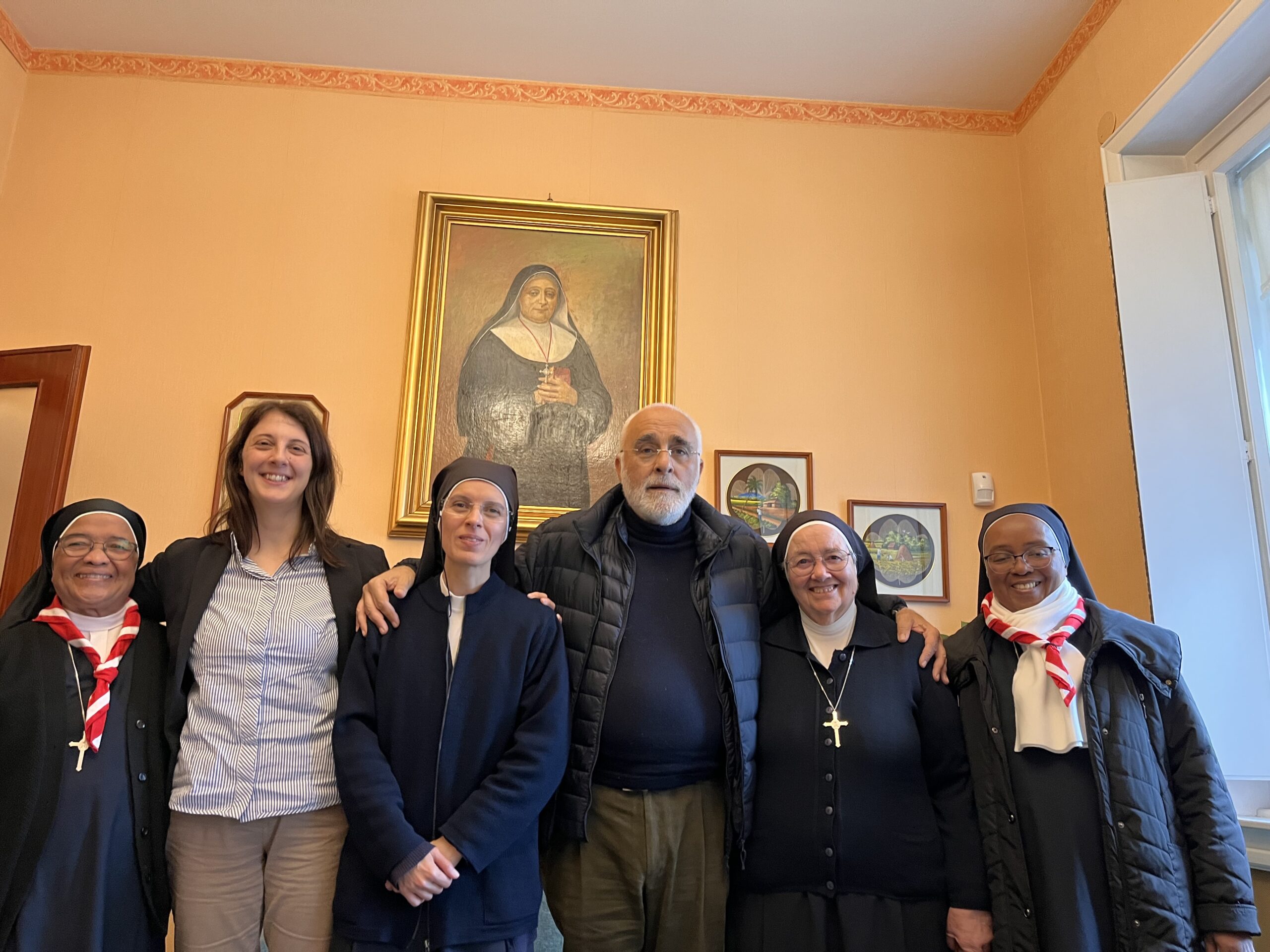 2024 10 ottobre incontro casa generale spazio spadoni madre suor yolande esther hic sum 5 scaled