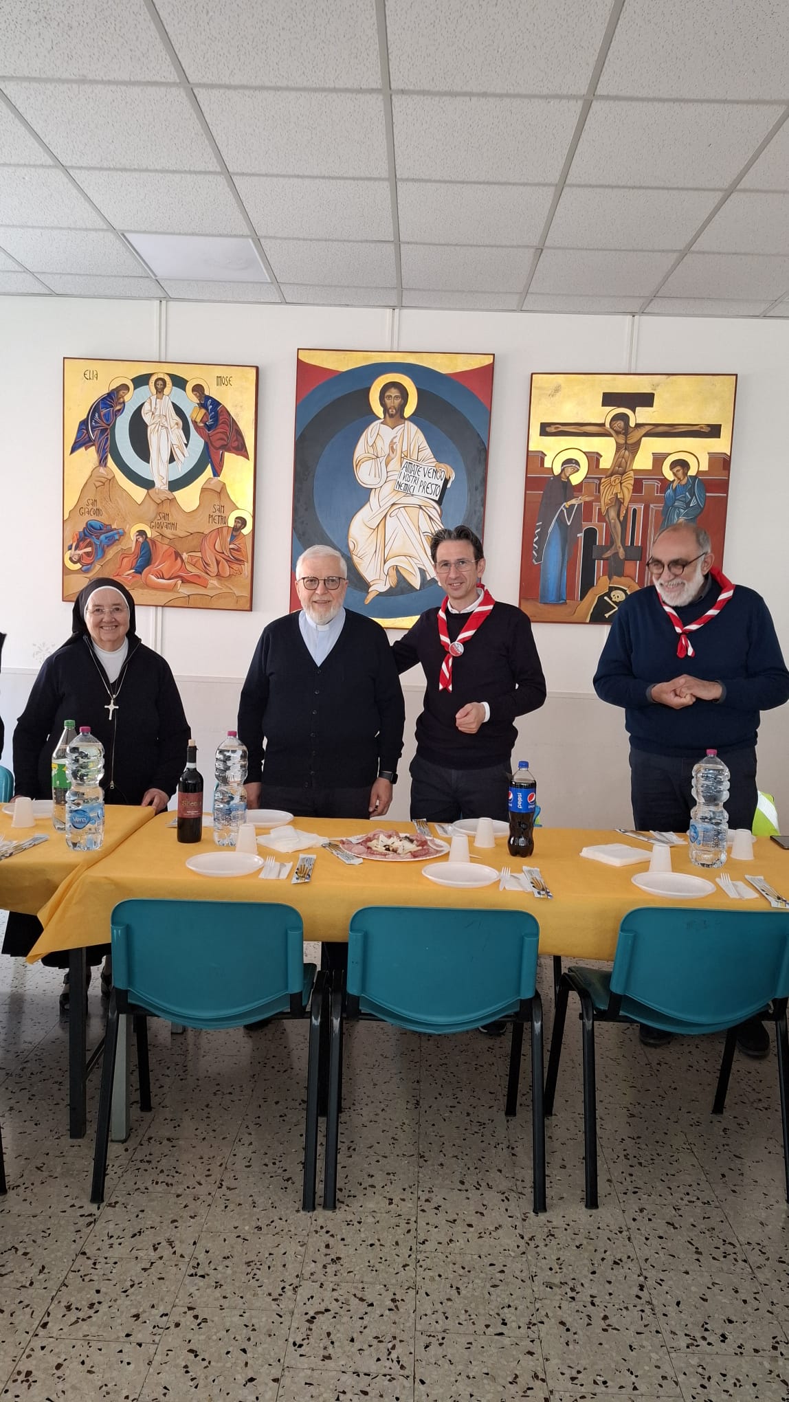 2024 aprile 26 suor esther yolande incontro madre generale misericordia adrano rosolini spazio spadoni progetto hic sum 2
