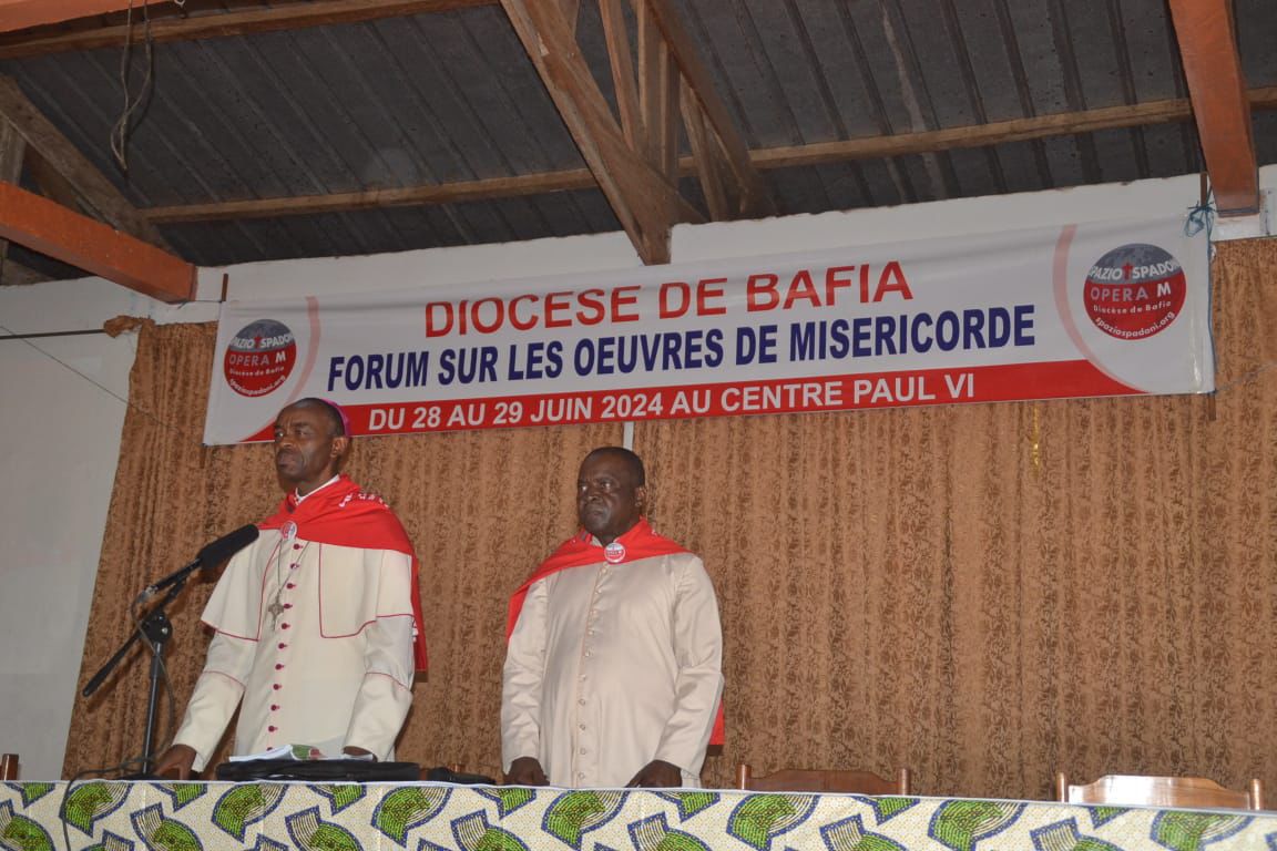 2024 juin forum cameroun œuvres de miséricorde diocèse bafia spazio + spadoni operam 2