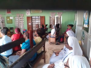 2024 marzo 10 hic sum 2 nigeria uyo sr beatrice ancelle santo bambino gesu misericordia villa adriana spazio spadoni diffusione opere misericordia 300x225