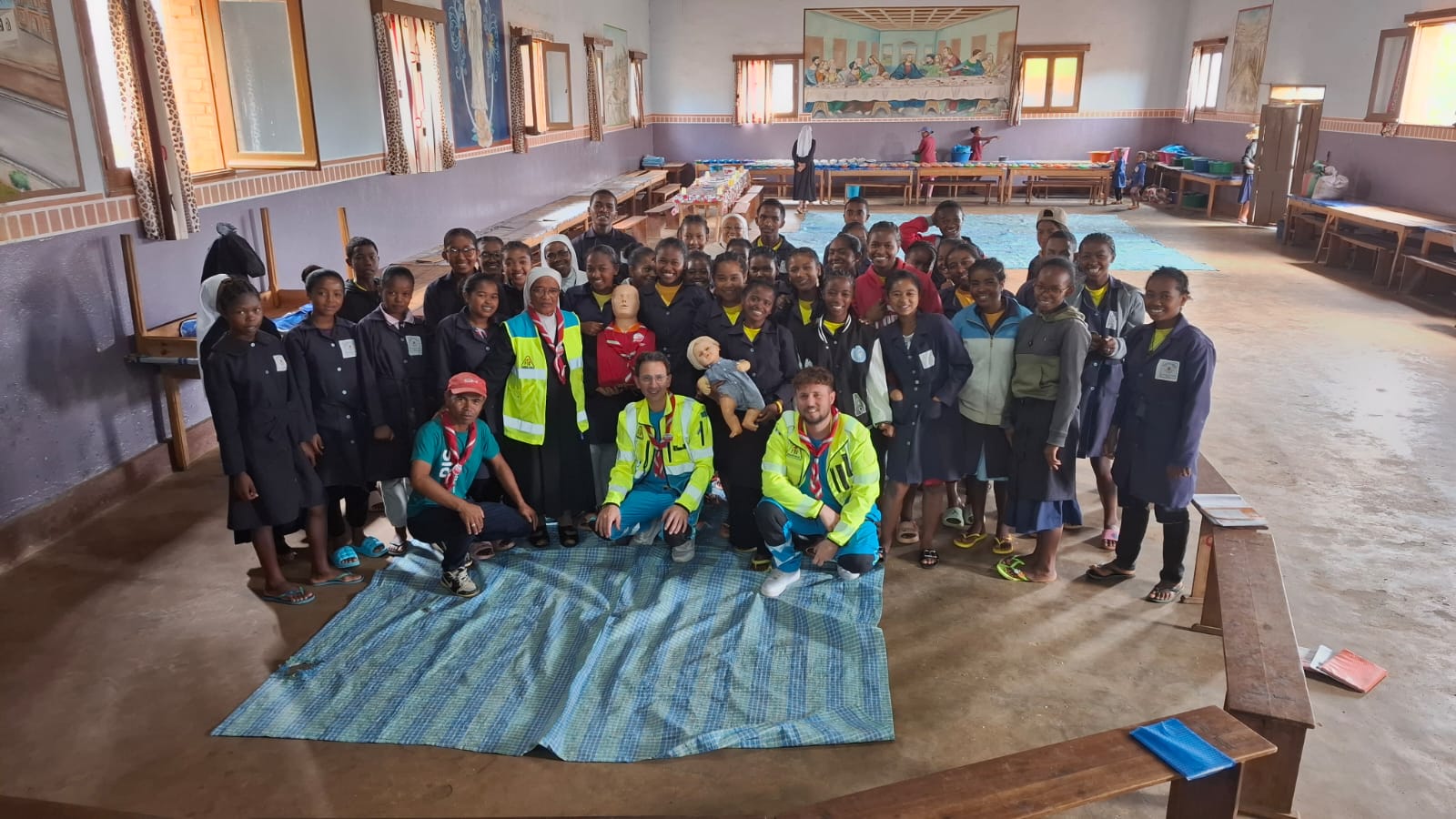2025 marzo 24 31 volontari misericordia adrano madagascar suor esther yolande progetto hic sum spazio spadoni 2