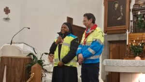 2025 marzo 2 santa messa accoglienza suor theresa spazio spadoni progetto hic sum 10 300x169