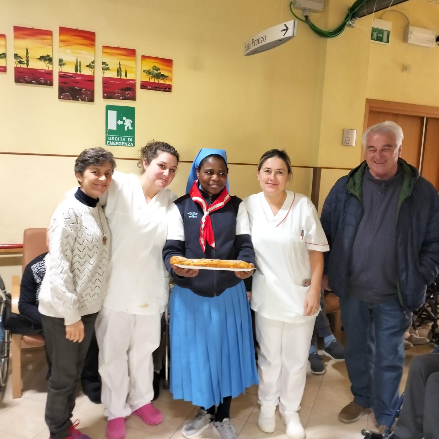 2025 novembre 7 saluto suor blandina rsa firenzuola spazio spadoni progetto huic sum operam 2