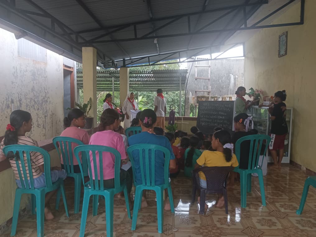 2026 febbraio 19 suor Ansila opere misericordia bambini timor est spazio spadoni 2