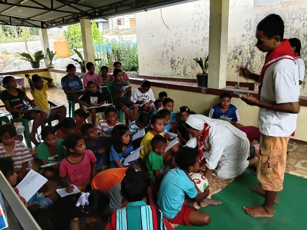 2026 febbraio 19 suor Ansila opere misericordia bambini timor est spazio spadoni 4