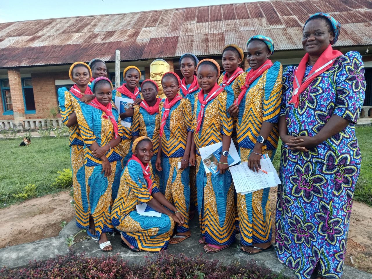 2026 mai 13 sœur félicité ambassadrice œuvres de miséricorde formation novices congo spazio + spadoni opera m 4