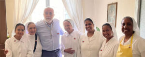 3 Luglio 2024 incontro con sr Ansila per parlare della testimonianza Timor Est 300x118