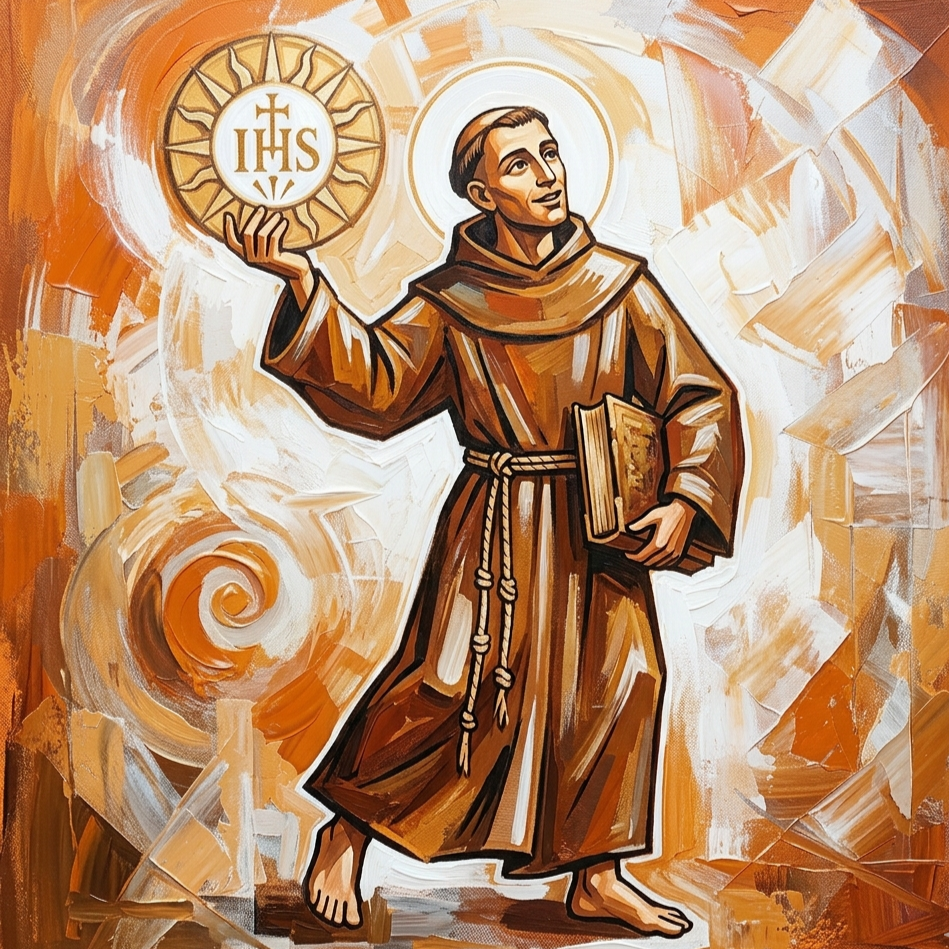 San Bernardino da Siena-santo della misericordia
