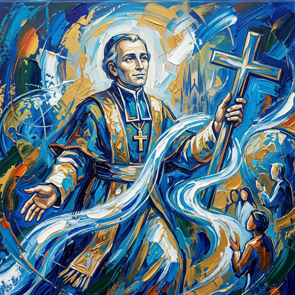 San Carlo Eugenio de Mazenod-santo della misericordia
