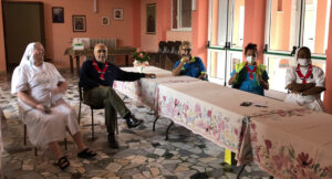 Momento del mandato e della partenza missionaria