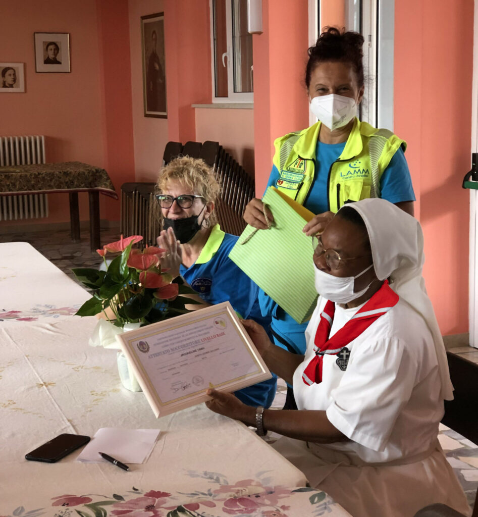 Fase iniziale del progetto HIC SUM con suor Jacqueline