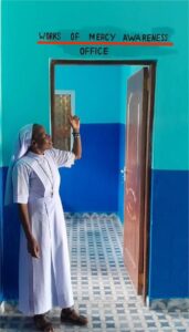 Ufficio opere di misericordia in Kenya sr Joan 2024